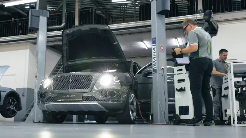 Bentley Maastricht Werkplaats